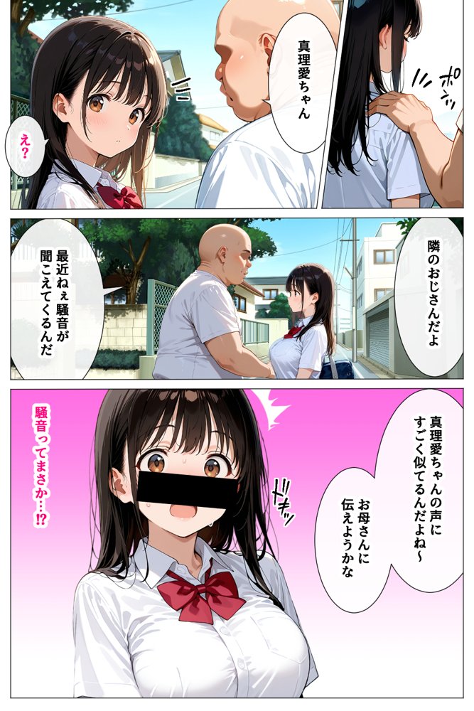 デカパイ過ぎる母娘をねっとり生ハメドスケベセックスでいただいちゃう話