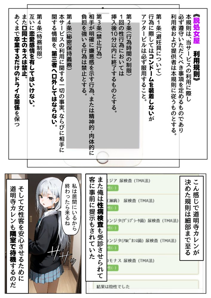 クラスで【処女卒業屋】を開業したら