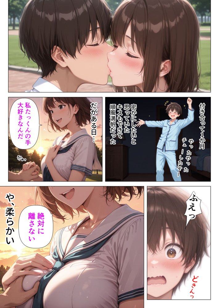 むちむち人妻になった元カノと同窓会で再会した童貞の濃密H 〜今日は私のカラダ好きに使って〜