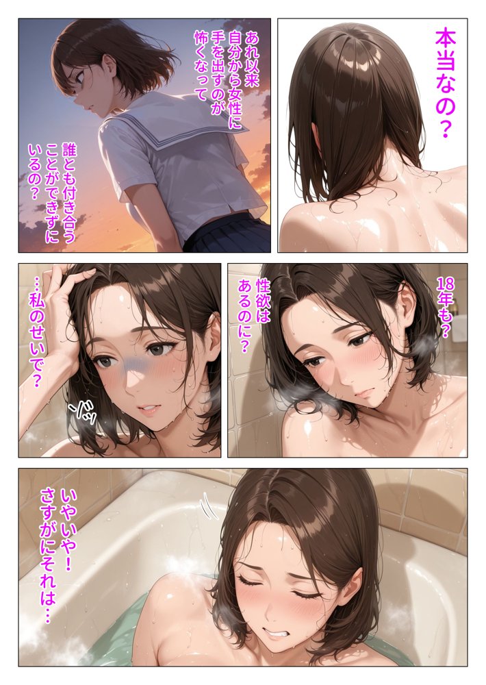 むちむち人妻になった元カノと同窓会で再会した童貞の濃密H 〜今日は私のカラダ好きに使って〜