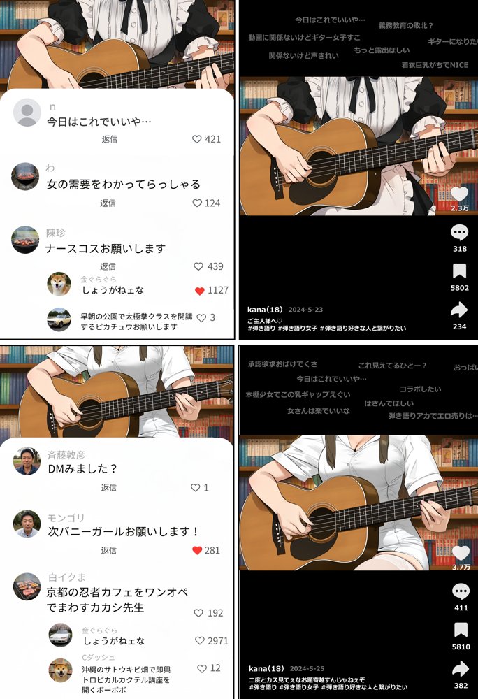 【裏実話】承認欲求に負けた歌好き陰キャkana.（18）、エロ垢転生で担任に身バレ→人生終了のお知らせ?（＾o＾）/www