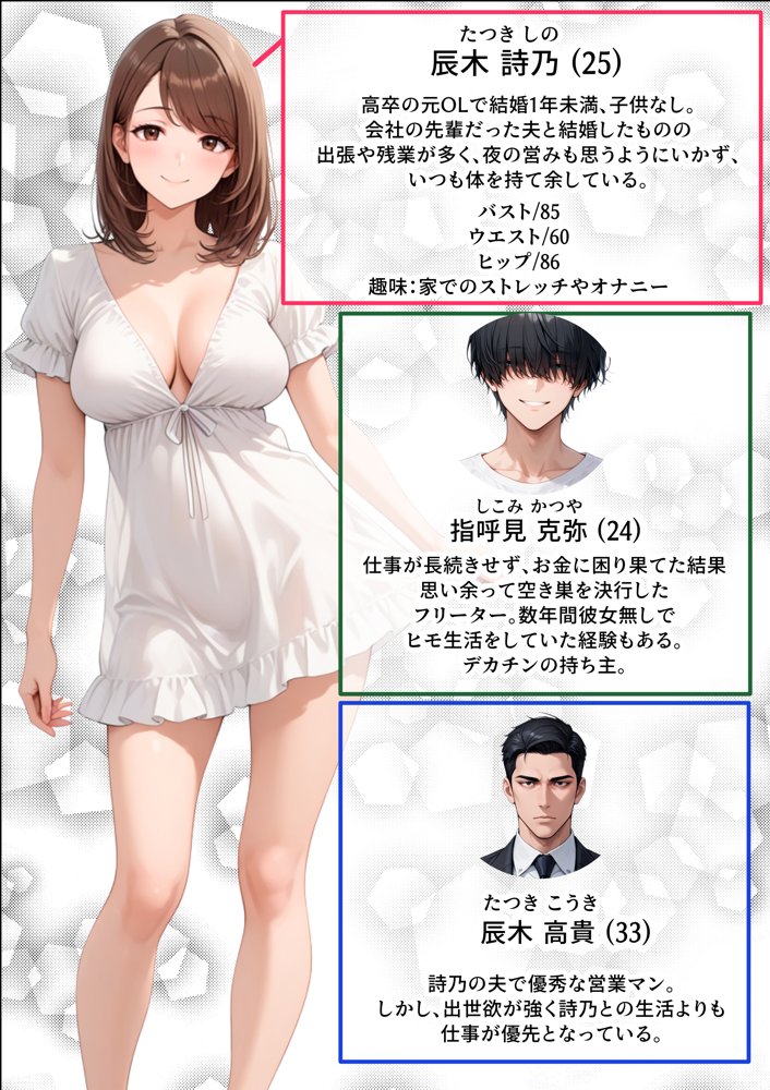 ただ空き巣に入っただけのはずが欲求不満な人妻を堕とすことになった話〜盗んだのは物ではなく躰でした〜